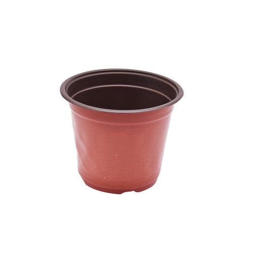DURAFORCE 16*14*11cm 100pcs Plastic Plant Flower Starting Pots Nursery Seedlings Plant