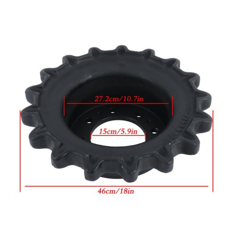 DURAFORCE Drive Sprocket - 8 Hole Dual Speed fits Bobcat T630 T740 T750 T770 T870 7196807