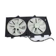 DURAFORCE Dual Radiator and Cooling Condenser Fan w/Kettle for 2012-2017 for Toyota Camry