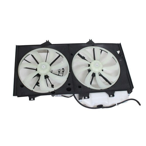 DURAFORCE Dual Radiator and Cooling Condenser Fan w/Kettle for 2012-2017 for Toyota Camry
