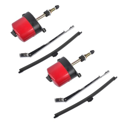 DURAFORCE Stainless Windshield Wiper Motor Kit for Street Hot Rod Universal Boat Chevy