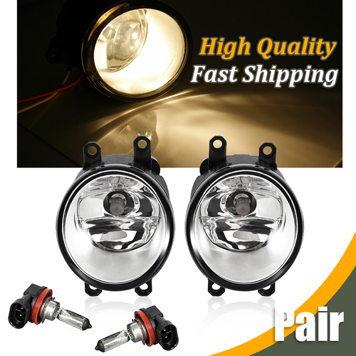 DURAFORCE Fog Lights Lamp For Toyota RAV4 Camry Yaris Lexus LX570 Pair Left & Right Side