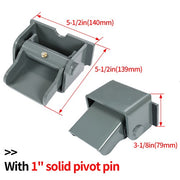 DURAFORCE 2X Dump Truck Trailer Dump Body Hinges Heavy Duty Steel Weld on Powder Coated
