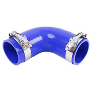 DURAFORCE Silicone Rubber 90°Elbow Hose W/ Clamps Peterbilt / Kenworth Paccar F04-6006