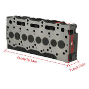 DURAFORCE For Perkins 3024C/T C2.2T Replace Complete Cylinder Head Assembly Engine 404D-22