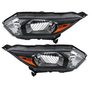 DURAFORCE Headlights Assembly Headlamp Halogen for Honda HR-V HRV 2016 2017 2018 LH+RH