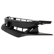 DURAFORCE Front Bumper Glossy Black Grille Grill for 2019-21 Honda Civic Sedan Matte Mesh