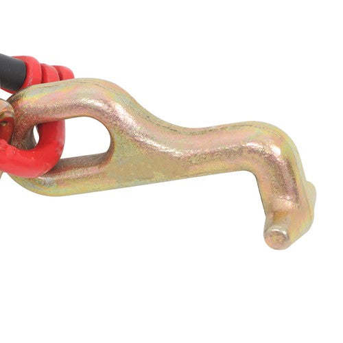 DURAFORCE 5/16in*2ft G80 Chain Double Limb Hook Chain Fracture Strength 9260lbs T J Hook