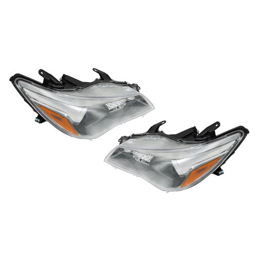 DURAFORCE Pair Projector Headlights Headlamps Assembly For Toyota Camry 2015-2017 LH+RH