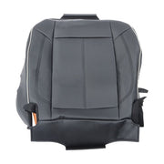 DURAFORCE Driver Bottom Seat Cover For Hummer H3 2006-2009 2010 Black Leather Replacement