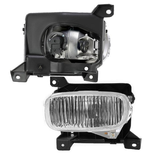 Front Fog Driving Lights Clear Lens Bulbs For Toyota Tundra 2000-2006 LH RH
