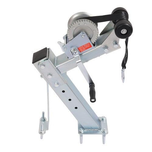 DURAFORCE Sturdy Steel For Adjustable Heavy Capacity Winch Stand W/1400lb Winch Galvanized