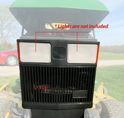 DURAFORCE Front Black Grille For John Deere 415 425 445 455 Tractor Replaces For AM116207