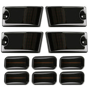 DURAFORCE 10PCS LED Cab Roof Light Marker Roof Top Lamps Smoke For 2003-2009 Hummer H2 SUT