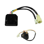 DURAFORCE For Honda 300FW Fourtrax 300 TRX300 1988-1992 Regulator Rectifier +Starter Relay