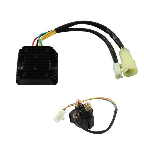 DURAFORCE For Honda 300FW Fourtrax 300 TRX300 1988-1992 Regulator Rectifier +Starter Relay