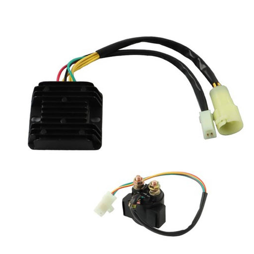 DURAFORCE For Honda 300FW Fourtrax 300 TRX300 1988-1992 Regulator Rectifier +Starter Relay