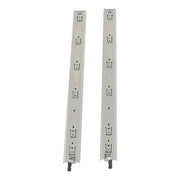 DURAFORCE 1 Pair 28 Inch With Lock Heavy Duty Drawer Slides 150 Lbs Extension Rails Rail