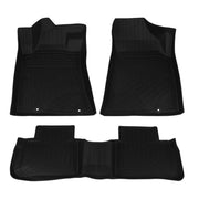 DURAFORCE TPE Floor Mats Liners for Nissan Altima 2014-18 All Weather Car Floor Mats Black