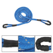 DURAFORCE 30000 LBS Blue Recovery Power Tow Rope 7/8" x 30' Energy Truck Tow Snatch Strap