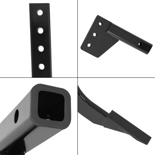 DURAFORCE For ATV UTV Hitch Mounted Ripper Middle Buster Plow 18" Shank with 2" Receiver