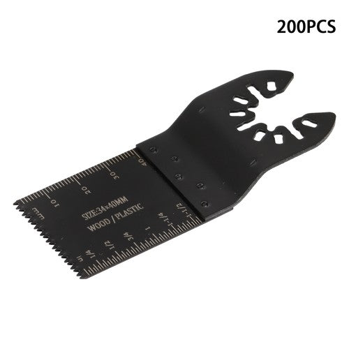 DURAFORCE Universal Multitool Blades - 200 Pieces Oscillating Saw Blades Combination