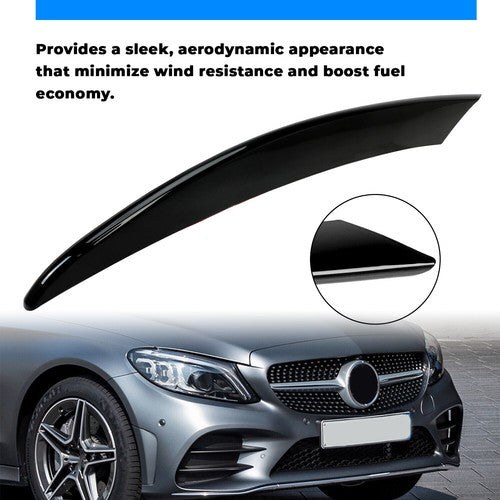 Front Air Vent Cover Trim Fits Mercedes Benz C Class Sport 2014 2021 18 Glossy