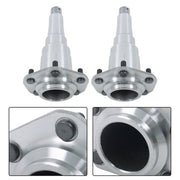 DURAFORCE New 2-Pack #42 Weld-On Spindles With Flange Fit For 7,000lb Trailer Axles-2 1/4"