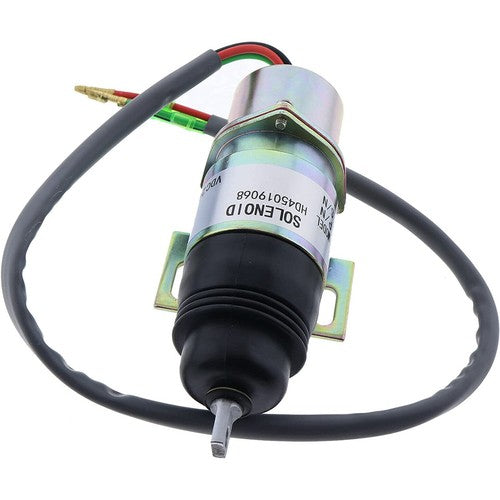 DURAFORCE 24V Fuel Shutoff Solenoid 5-81910-026-0 for Isuzu Engine TCM Forklift