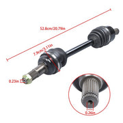 DURAFORCE Rear Left/Right CV Axles Drive Shaft ATV For Yamaha Grizzly 700 2007-2014
