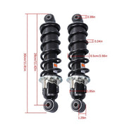 DURAFORCE Rear Shocks 45014-1725 2000-2013 for Kawasaki Diesel Mule 2510 3010 4010