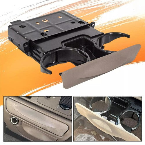 DURAFORCE Tan Dash Cup Holder Parchment For Ford 99-04 2001 F250 F350 F450 #YC3Z2513560CAB