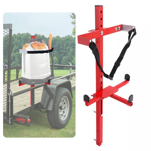 DURAFORCE Universal Powder Coated Backpack Sprayer Rack for Open or Enclosed Trailers