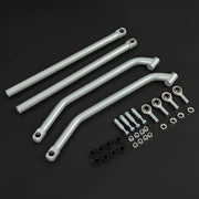 DURAFORCE 4pcs Rear Lower High Clearance Radius Rods Bars For Polaris RZR 1000 XP 2014-17