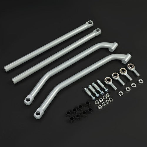 DURAFORCE 4pcs Rear Lower High Clearance Radius Rods Bars For Polaris RZR 1000 XP 2014-17