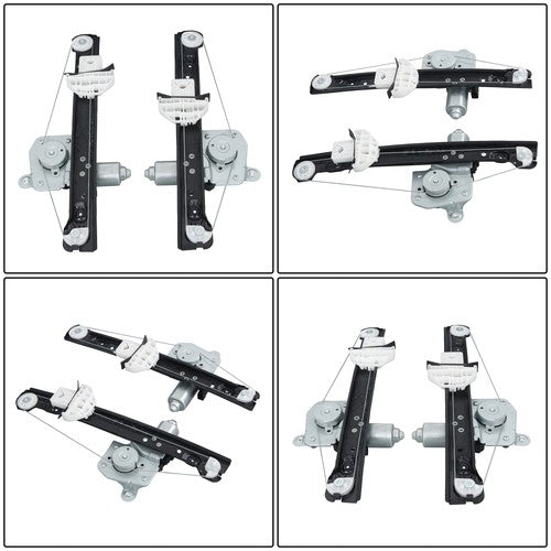 DURAFORCE 741-584 741-585 For FORD Focus 2000-07 Electric Window Actuator Assembly RL&RR