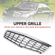 DURAFORCE Front Chrome Grill Fit Mercedes Benz S-Class 2010-13 W221 S550 S600 S63 S65 AMG
