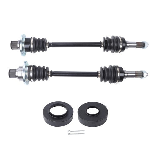 DURAFORCE For Yamaha Rhino 450 660 700 2004-2009 Rear Left and Right CV Axles Drive Shaft