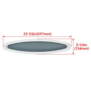 DURAFORCE For Sea Ray Boat Port Hole Bow Oval Window with Outer Ring 2004 & 2007