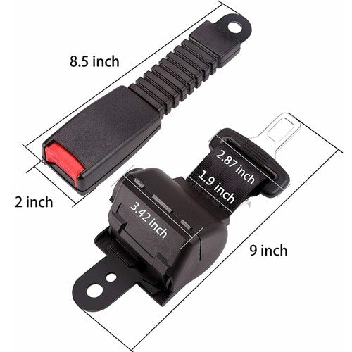 DURAFORCE Retractable Golf Cart Belts Universal Lap Straps Fits For EZGO Yamaha Club Car