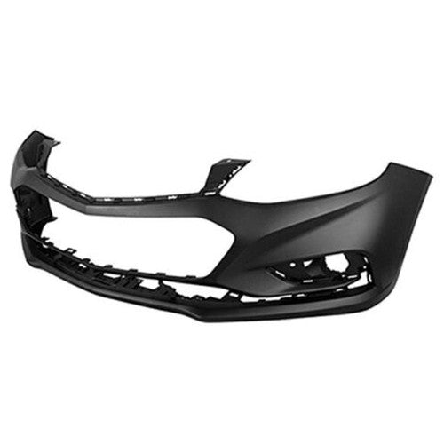 DURAFORCE Front Bumper Cover Fit For 2016-2018 Chevy Cruze w/o Park Assist Black