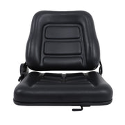 DURAFORCE Universial Fold Seat for Forklift Tractor with Adjustable Angle Back Slide New