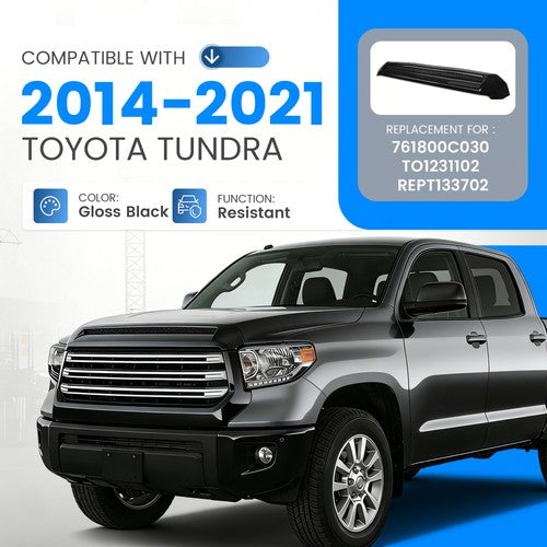 Front Upper Hood Molding Grille for Toyota Tundra 2014-2021