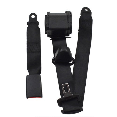 DURAFORCE 3 Point Seat Belt Retractable Black Shoulder For Jeep CJ YJ Wrangler 1982-1995