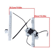 DURAFORCE 748-619 Window Regulator FL W/ Motor For Chrysler 300 06-10 Dodge Charger 06-09