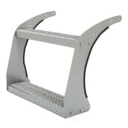 DURAFORCE 26" Fuel Tank Step For Peterbilt 389 All Models Silvery Non-Slip Fuel Tank Stair