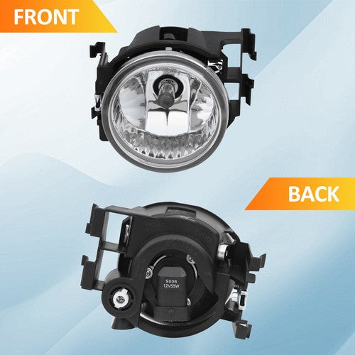 DURAFORCE Front Bumper Fog Lights Lamps for Subaru WRX STI 2013-2014 Bulbs LH&RH Pair