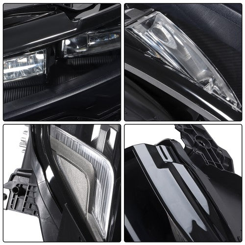 DURAFORCE Headlight LED For Cadillac Escalade Sport/Sport Platinum 2021-2024 Left Black