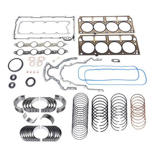 DURAFORCE Engine Rebuild Re-Ring Kit for 99-17 GM Chevrolet GMC Gen III 4.8L 5.3L 12558178