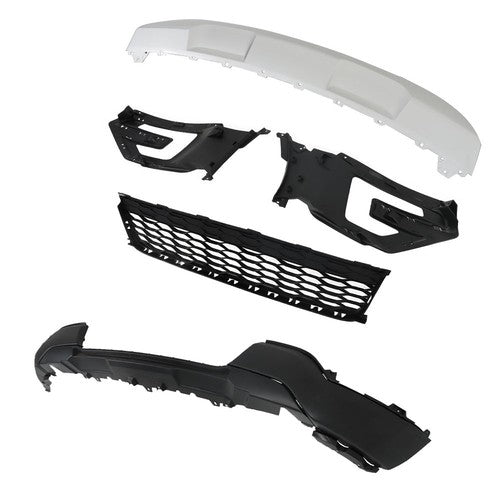 DURAFORCE For Ford Explorer 16-2017 Lower Grille&Lower Bumper&Skid Plate&Fog Light Frame